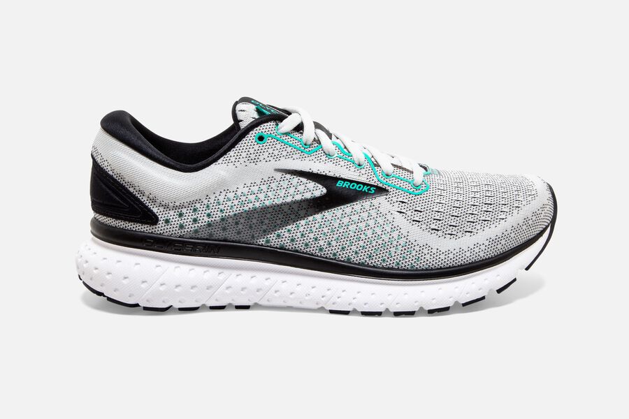 Brooks Glycerin 18 Road Löparskor Dam - Grå/Svarta - 4095-YBQNK